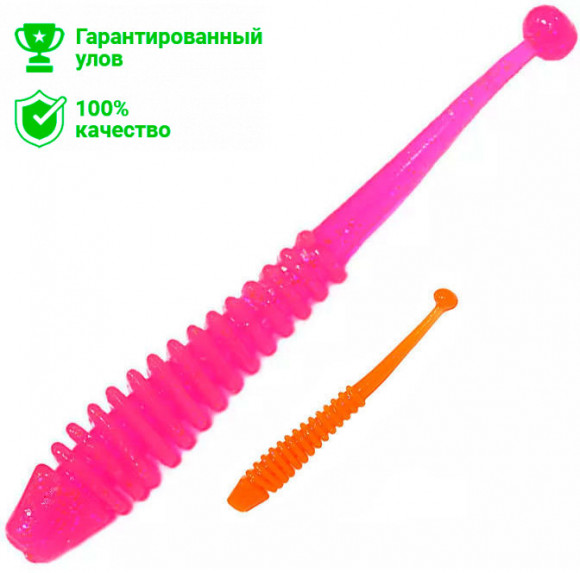 Силиконовая приманка Kosadaka Array Fat 65 (6.5см) запах сыра PN (банка - 9шт)
