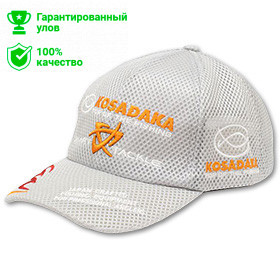 Бейсболка Kosadaka Smart Tackle (сетчатая) серая