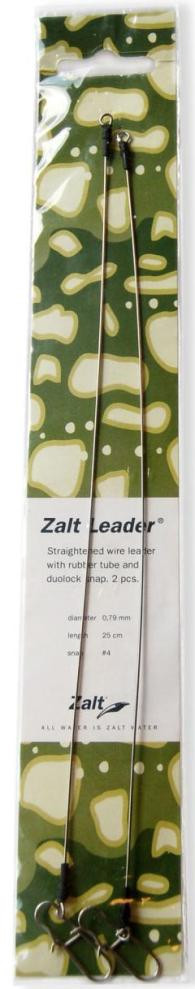Стальные поводки Zalt Stainless Leader длина 25 см диаметр 0.79 мм в упаковке 2 штуки Zalt-R-25
