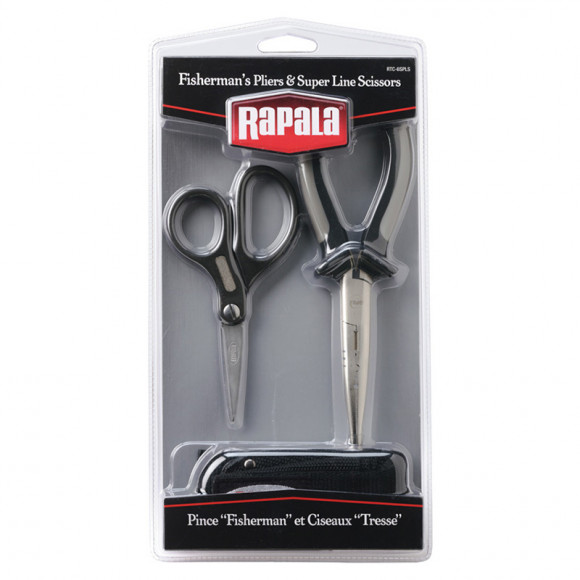 Комбо-набор RAPALA 11 (плоскогубцы (16см.); ножницы; чехол)