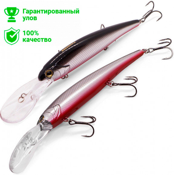 Воблер Kosadaka Bandit Deep XL 120F (21г) SBL