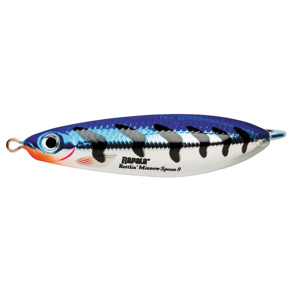 Незацепляйка RAPALA Rattlin' Minnow Spoon 08 /MBT