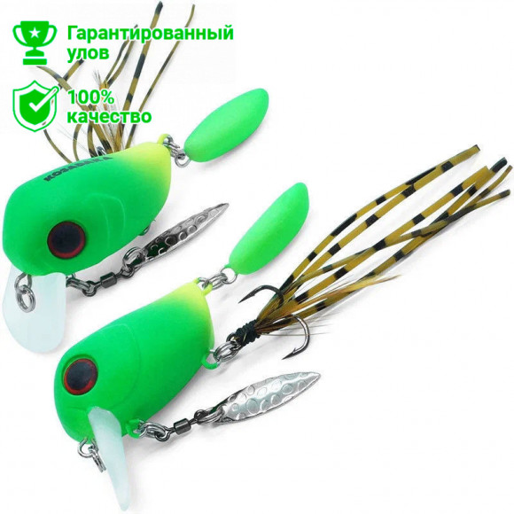 Воблер Kosadaka Micro Tappy 45F, плав., 45мм, 2.6г, 0.0-0.2м, цв.MC12 Mtap45F-MC12