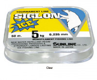 Монолеска SUNLINE Siglon ICE FISHING 50M CLEAR #0.4/0.104мм 1кг