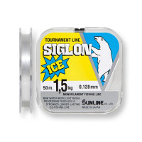 Монолеска SUNLINE Siglon ICE FISHING 50M CLEAR #0.6/0.128мм 1.5кг