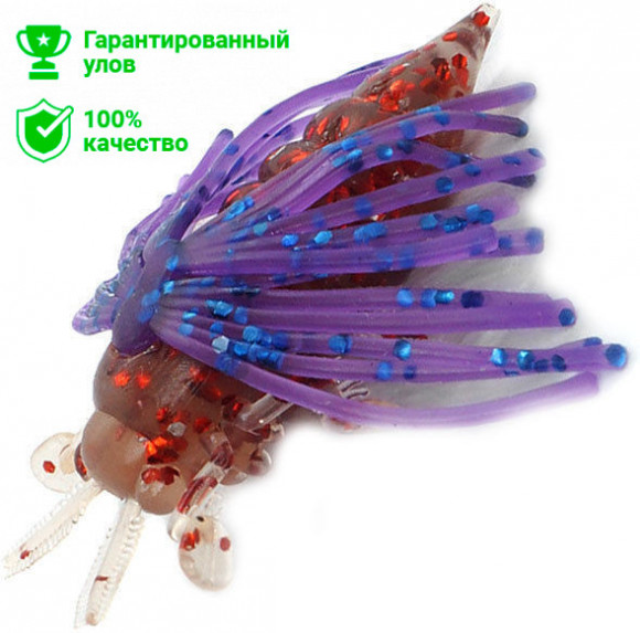 Приманка Kosadaka May Bug 40 (4см) RB (упаковка - 3шт)
