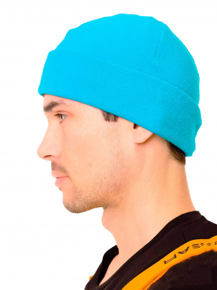 Шапка "FLEECE" (Флис 130 гр.м, Голубой)