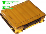 Коробка для воблеров Kosadaka TB-S31C двухсторонняя (жёлтая)