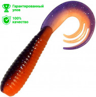 Твистер Kosadaka с разрезным хвостом TRIPLE TAIL 60, 10шт., цвет VF