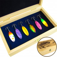 Набор блесен RB №1 "For area trout winter" (в подарочной коробке)