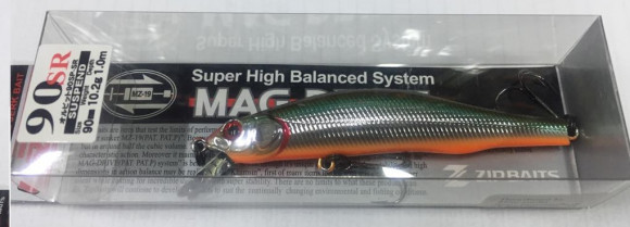 Воблеры ZIPBAITS ORBIT 90 SP-SR 10,2 г, - 0,8-1,0м. 824М
