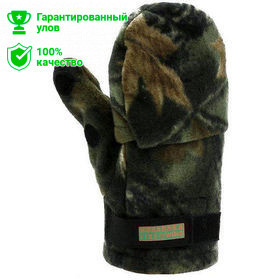 Перчатки-варежки Kosadaka Fire Wind (флис) р.XL (камуфляж)