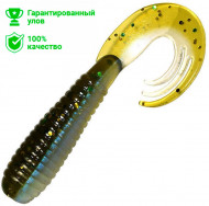 Твистер Kosadaka с разрезным хвостом TRIPLE TAIL 90, 8шт., цвет BBR