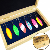 Набор блесен RB №20 "For area trout winter" (в подарочной коробке)