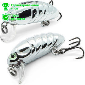 Воблер Kosadaka Cocoon XS 32F (2.2г) SIL