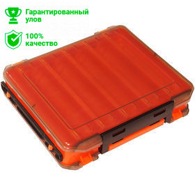 Коробка для воблеров Kosadaka TB-S31C двухсторонняя (оранжевая)