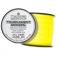 Монолеска DAIWA Tournament Monofil -  25 Lb (0,52 мм) - 460 м - ярко-жёлтая