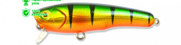 Воблер Kosadaka VOX Popper плав., 75мм, 11.5г., 0.0-0.1м, цв.PC