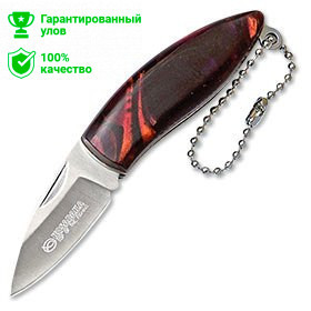 Нож Kosadaka складной карманный (янтарная рукоятка) N-F31R Нож Kosadaka складной карманный (янтарная рукоятка) N-F31R