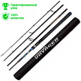 Спиннинг "VOYAGER 4Pro 2.10 / 10-35гр. Тубус 4 секции (Kosadaka)