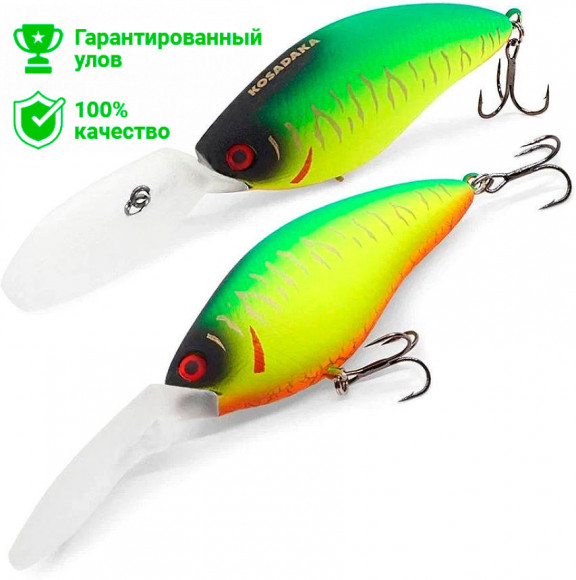 Воблер Kosadaka 3D Crank XD 65F (17.2г) MHT