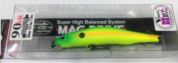 Воблеры ZIPBAITS ORBIT 90 SP-SR 10,2г, 0,8-1,0м. 674