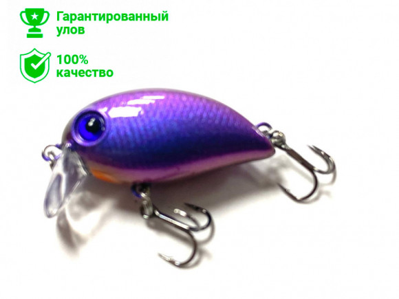 Воблер Kosadaka Hickory SSR 34F плав., 34мм, 3.7г, 0-0.2м, цв.ULB