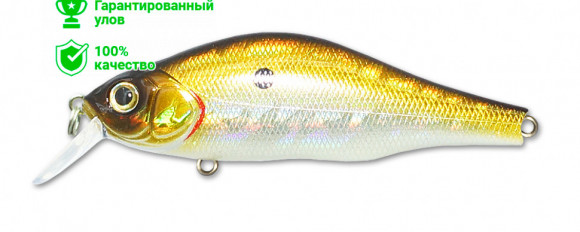 Воблер Kosadaka MIRAGE XS 85F плав., 85мм, 15.4г, 0.5-1.0м, цв.GTR