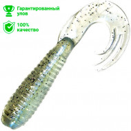 Твистер Kosadaka с разрезным хвостом TRIPLE TAIL 90, 8шт., цвет SBY