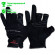 Перчатки неопреновые Kosadaka Fishing Gloves-21 обрез. 3 пал (черные) р. XXL