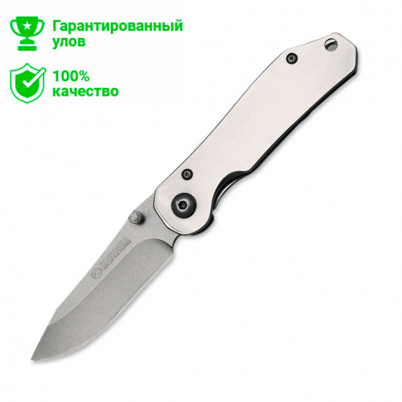 Нож Kosadaka складной прецизионный (стальное лезвие/стальная рукоятка) N-F27S