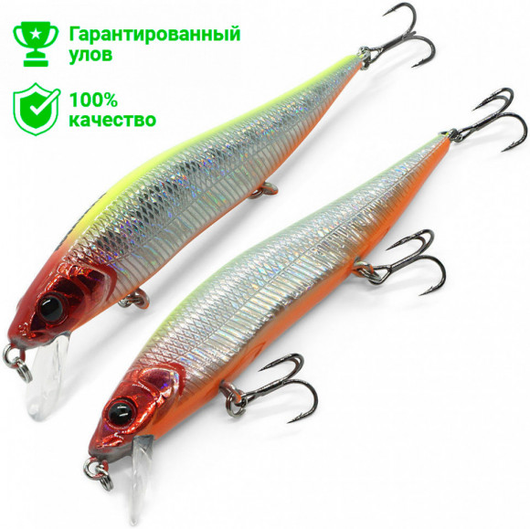Воблер Kosadaka Vision Minnow XS 98SP (9г) LME