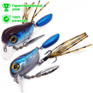 Воблер Kosadaka Micro Tappy 54F (4.8г) BLU Воблер Kosadaka Micro Tappy 54F (4.8г) BLU