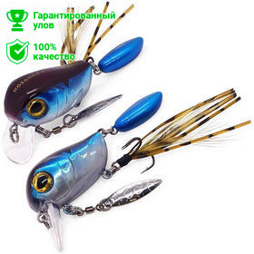 Воблер Kosadaka Micro Tappy 54F (4.8г) BLU