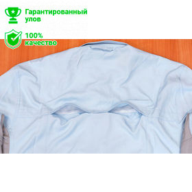 Рубашка Kosadaka ICE SILK SUNBLOCK голубая с карманами, р-р XL, UV защита, вентил., дл.рукав