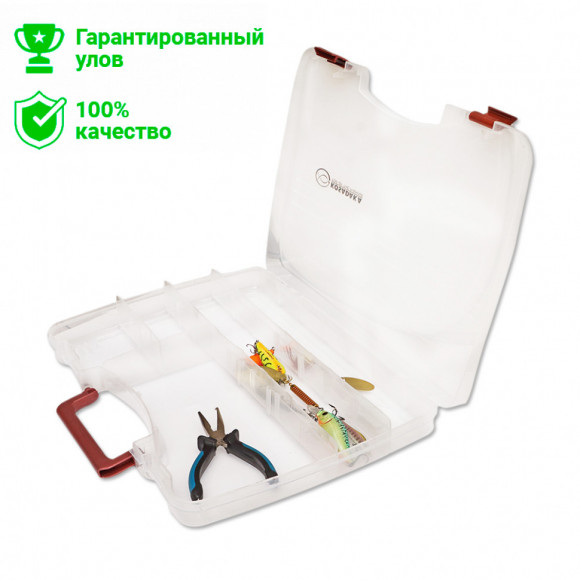 Коробка Kosadaka для приманок регулируемая с ручкой TB1210