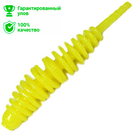 Силиконовая приманка Kosadaka Leech 42 (4.2см) запах сыра CH (банка - 10шт)