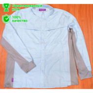 Рубашка Kosadaka ICE SILK SUNBLOCK голубая с карманами, р-р L, UV защита, вентил., дл.рукав