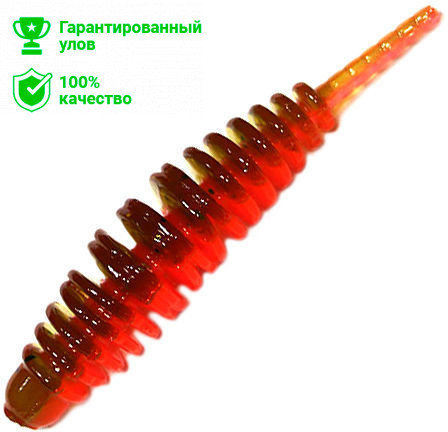 Силиконовая приманка Kosadaka Leech 42 (4.2см) запах сыра DGR (банка - 10шт)