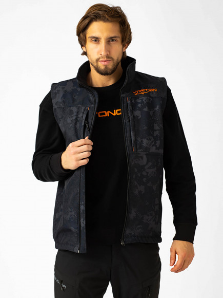 Жилет "РИДЖ" (СофтШелл/флис, Серо - Чёрный) Жилет "РИДЖ" (СофтШелл/флис, Серо - Чёрный)