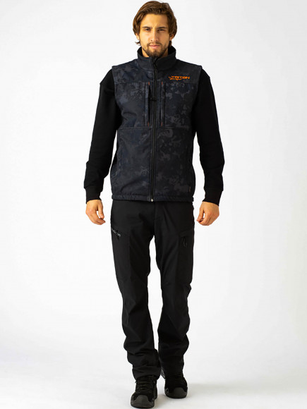 Жилет "РИДЖ" (СофтШелл/флис, Серо - Чёрный) Жилет "РИДЖ" (СофтШелл/флис, Серо - Чёрный)