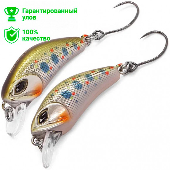 Воблер Kosadaka Dahlia 30F, 2.4г, 0.1-0.3м, цв.NTN