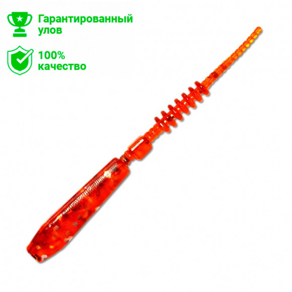 Силиконовая приманка Kosadaka Trail Worm (5 см) RS (упаковка - 15 шт.)