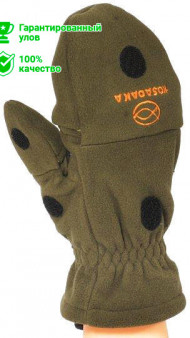Перчатки-варежки флисовые с мембраной Kosadaka MFG р.L Перчатки-варежки флисовые с мембраной Kosadaka MFG р.L