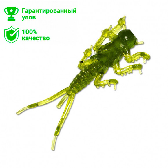 Силиконовая приманка Kosadaka Bugsy (3,5 см) BG (упаковка - 20 шт.)