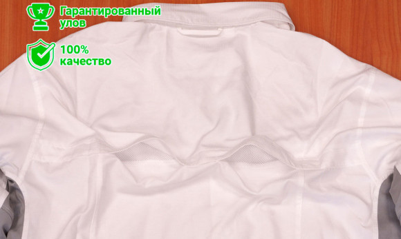 Рубашка Kosadaka ICE SILK SUNBLOCK белая с карманами, р-р L, UV защита, вентил., дл.рукав Рубашка Kosadaka ICE SILK SUNBLOCK белая с карманами, р-р L, UV защита, вентил., дл.рукав