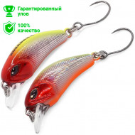 Воблер Kosadaka Dahlia 30F, 2.4г, 0.1-0.3м, цв.LME