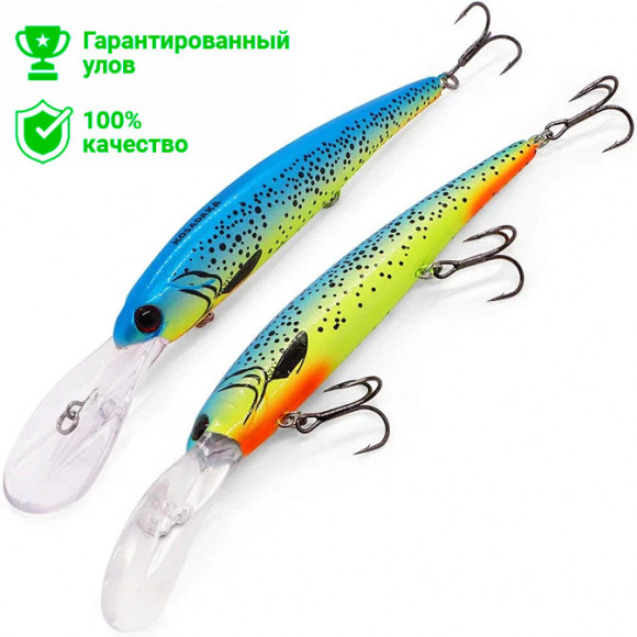 Воблер Kosadaka Bandit Deep XL 120F (21г) CLN