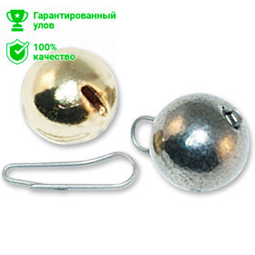 Чебурашка вольфрамовая Kosadaka разборная (8г) Nickel (упаковка - 2шт)