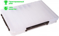 Коробка для воблеров Kosadaka TB-S31A двухсторонняя (прозрачная)